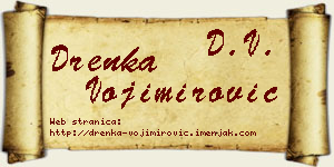 Drenka Vojimirović vizit kartica